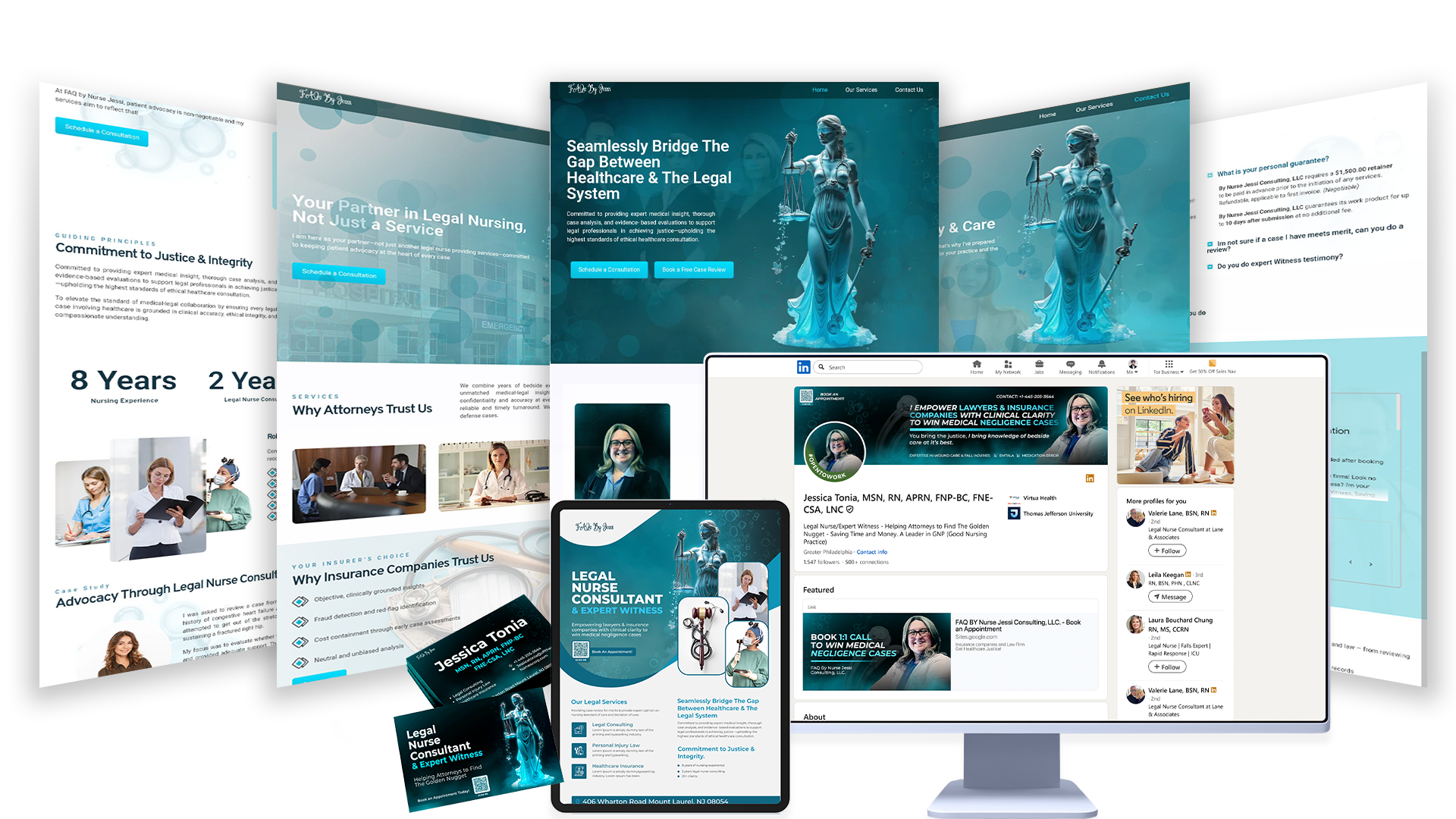 Jessica Professional Speaking Platform and Brand Assets