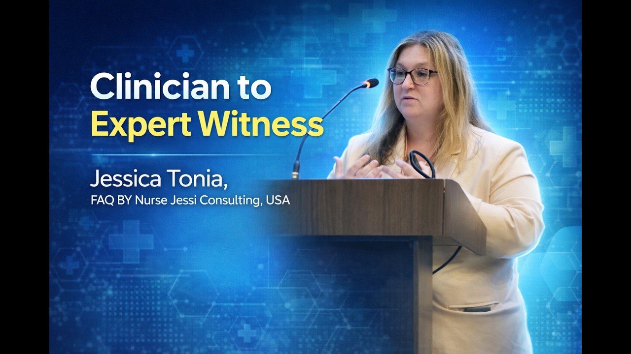 Jessica Tonia Clinician to Expert Witness